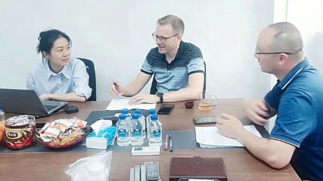 佳金源|德國客戶應邀到我公司進行實地考察 佳金源|德國客戶應邀到我公司進行實地考察